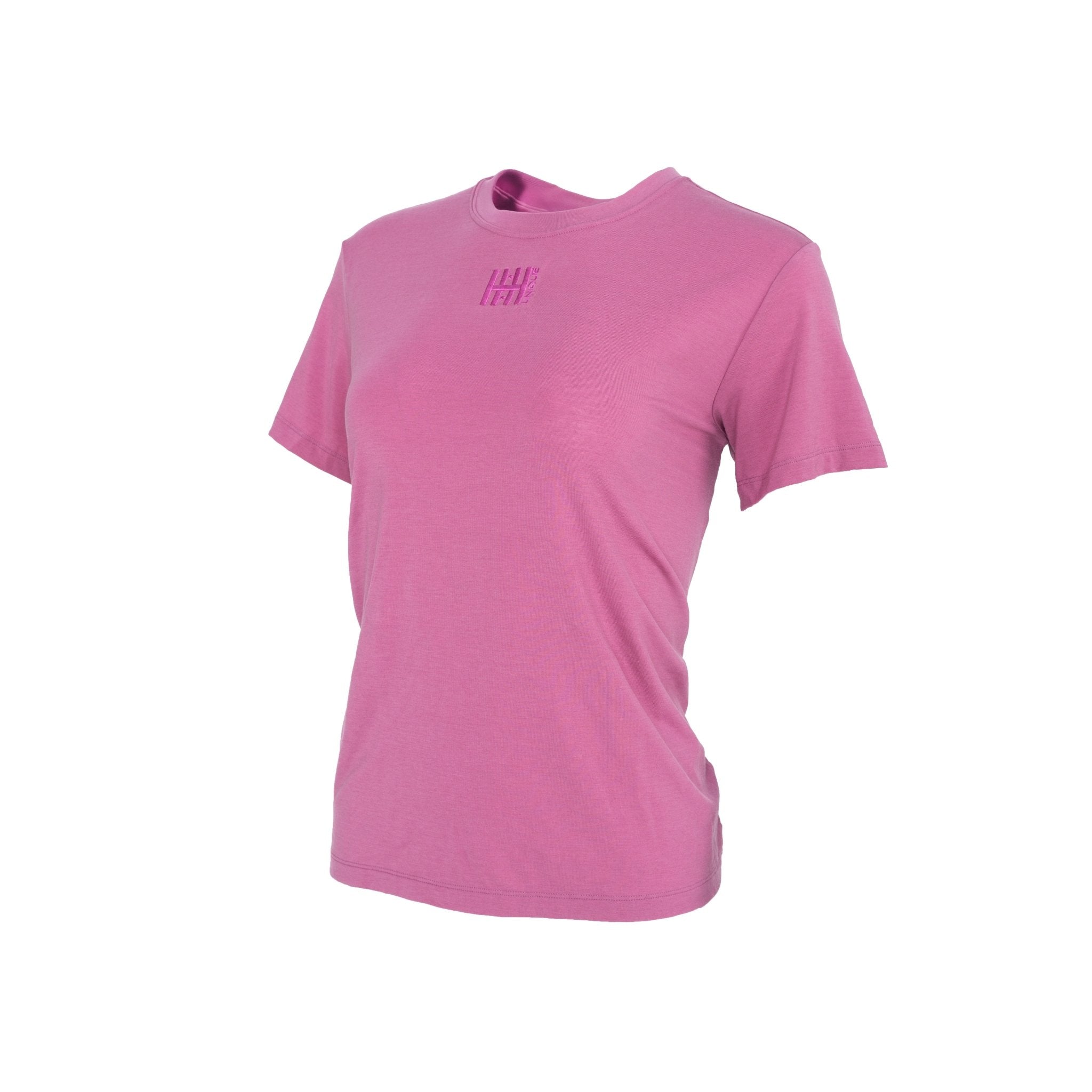 HORZEHOODS® Damson Pink Merino Mix Basicz Tee - Horzehoods5056725021979