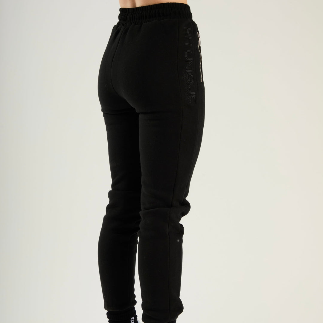 HORZEHOODS® Dream Tracksuit Black Joggers - Zip Pockets - Horzehoods5056725014872