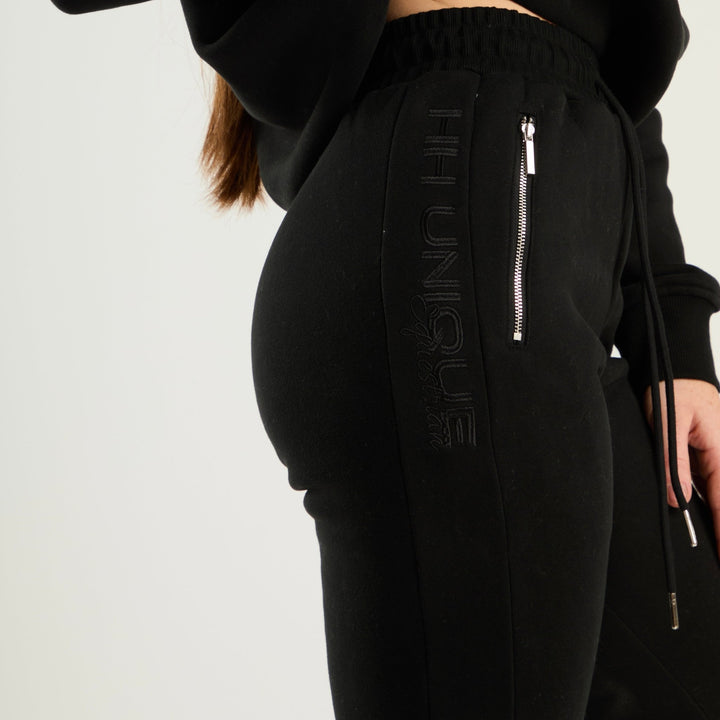 HORZEHOODS® Dream Tracksuit Black Joggers - Zip Pockets - Horzehoods5056725014872