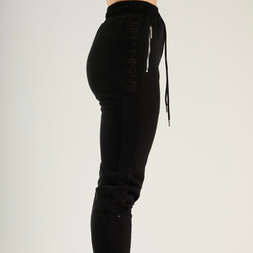 HORZEHOODS® Dream Tracksuit Black Joggers - Zip Pockets - Horzehoods5056725014872