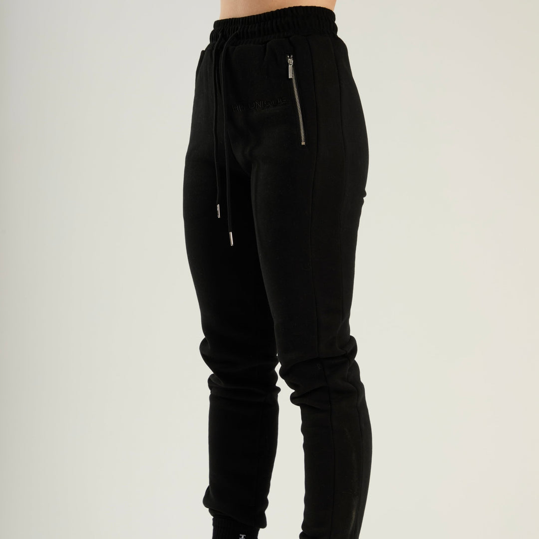 HORZEHOODS® Dream Tracksuit Black Joggers - Zip Pockets - Horzehoods5056725014872