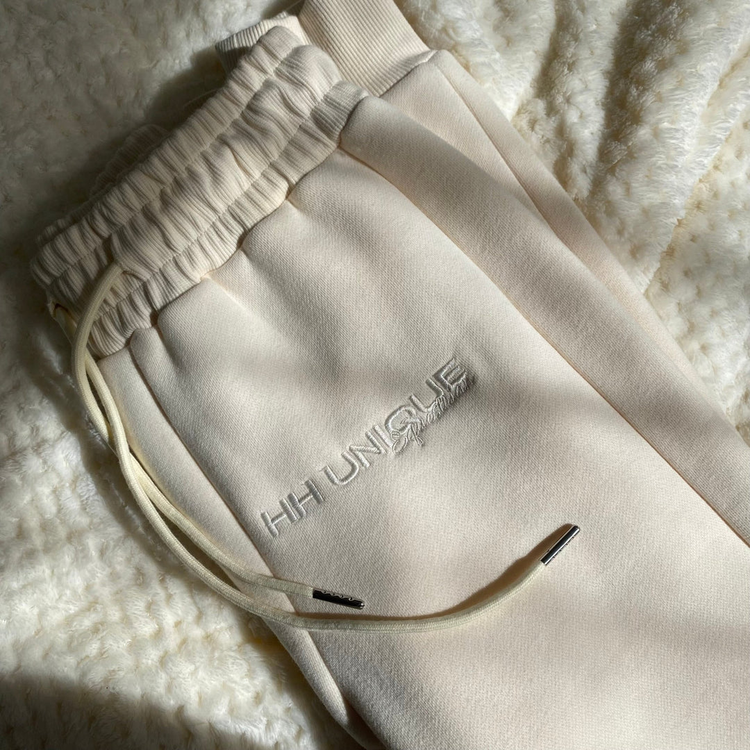 HORZEHOODS® Dream Tracksuit Cream Joggers - Horzehoods5056725014711