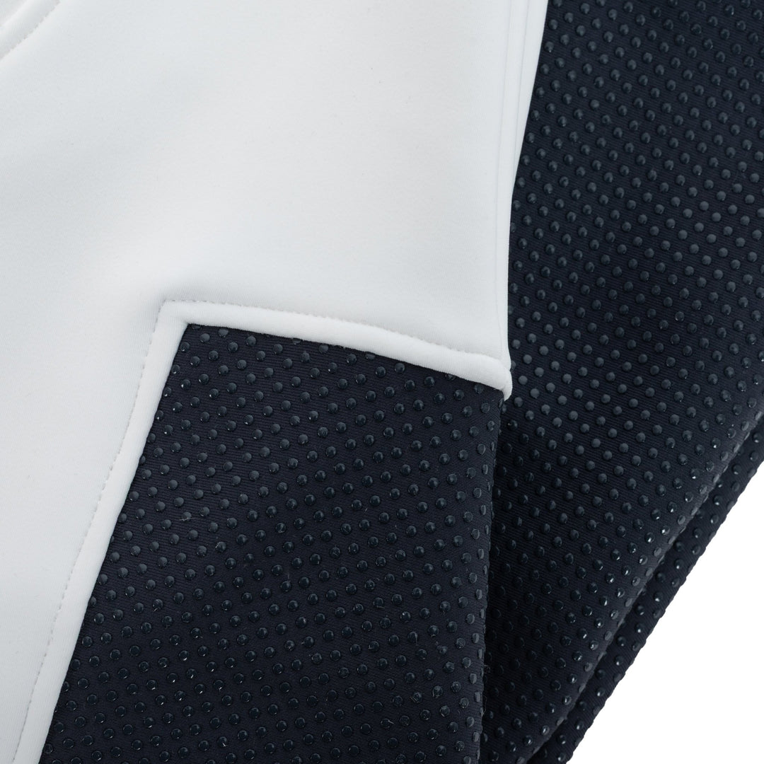 HORZEHOODS® DreamSculpt White & Navy Seat Breeches - Horzehoods5056725015275