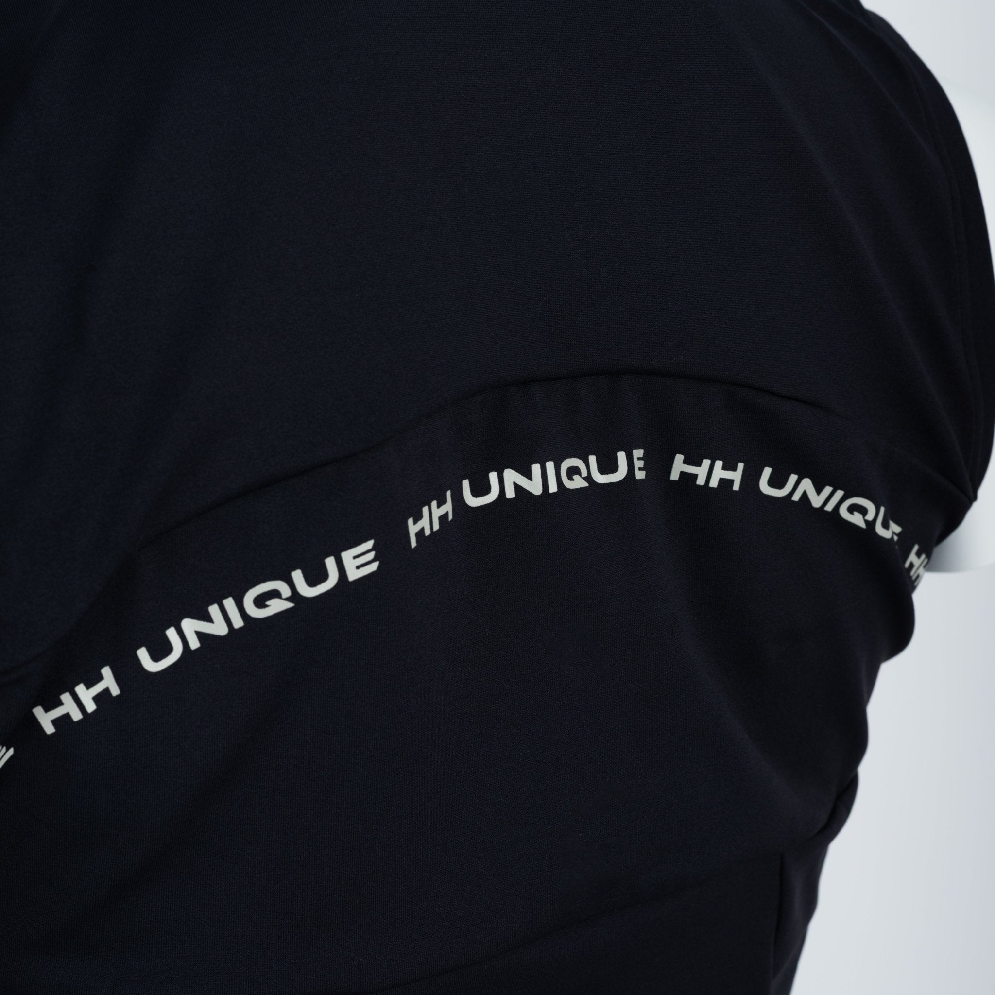 HORZEHOODS® Long Sleeve Classic Neck Tudor Competition Shirt – Black/White Contrast - Horzehoods5056725023225