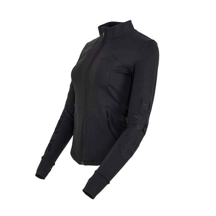 HORZEHOODS® Luxe Performance Training Jacket in Black - Horzehoods5056725013431