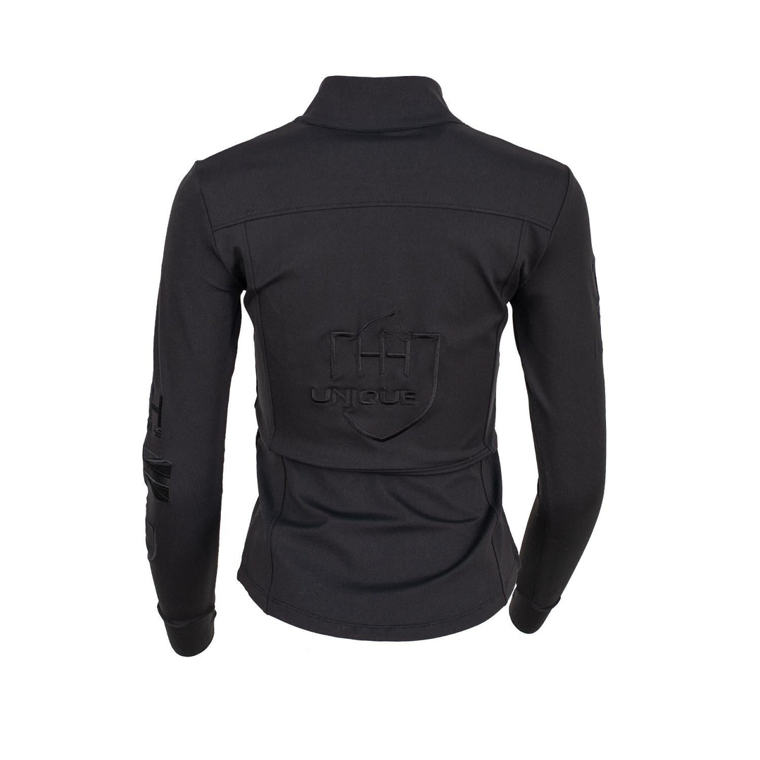 HORZEHOODS® Luxe Performance Training Jacket in Black - Horzehoods5056725013431