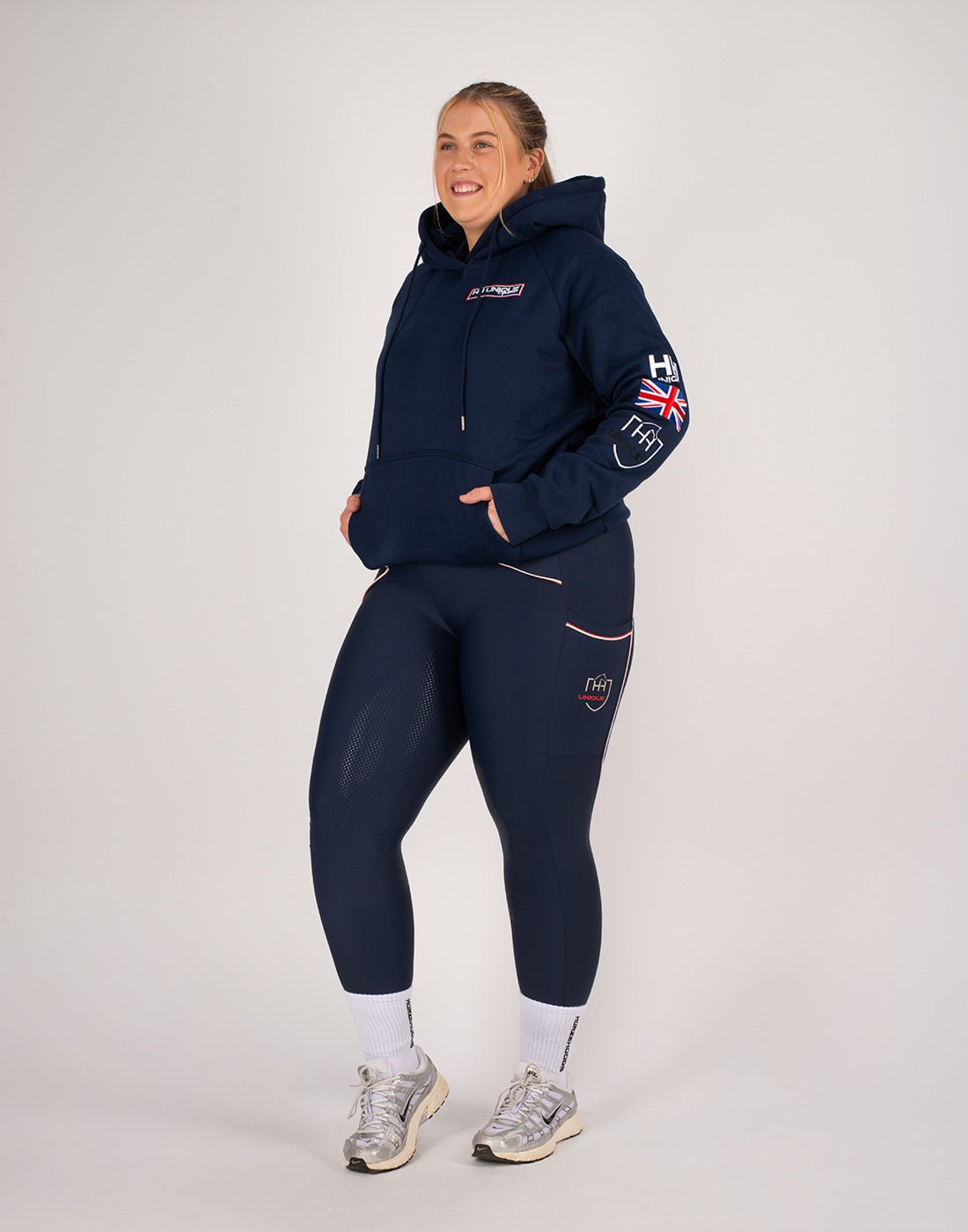 HORZEHOODS® Navy 4Seasons Performance Hoodie - Horzehoods5060521423134