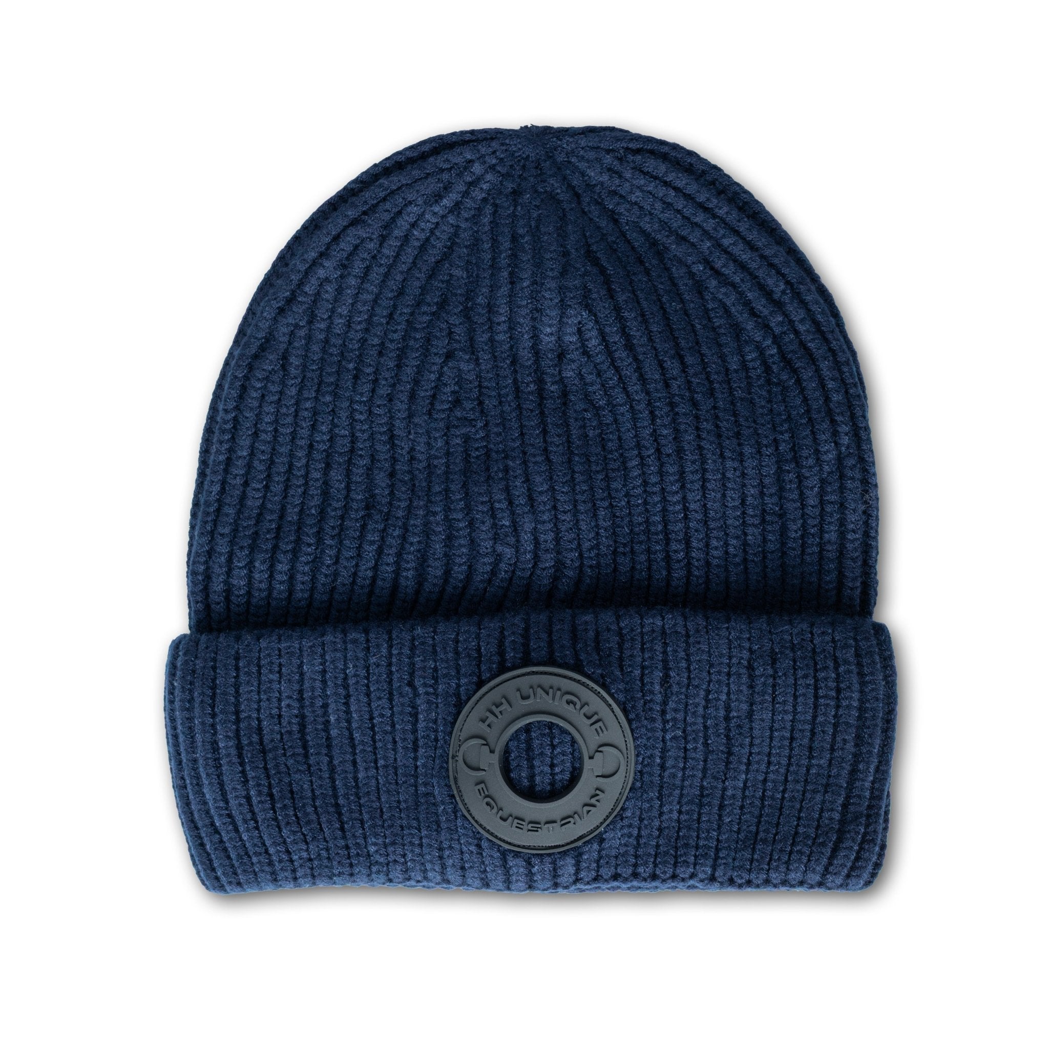 HORZEHOODS® Navy Porthole Ribbed Knit Hat - Horzehoods