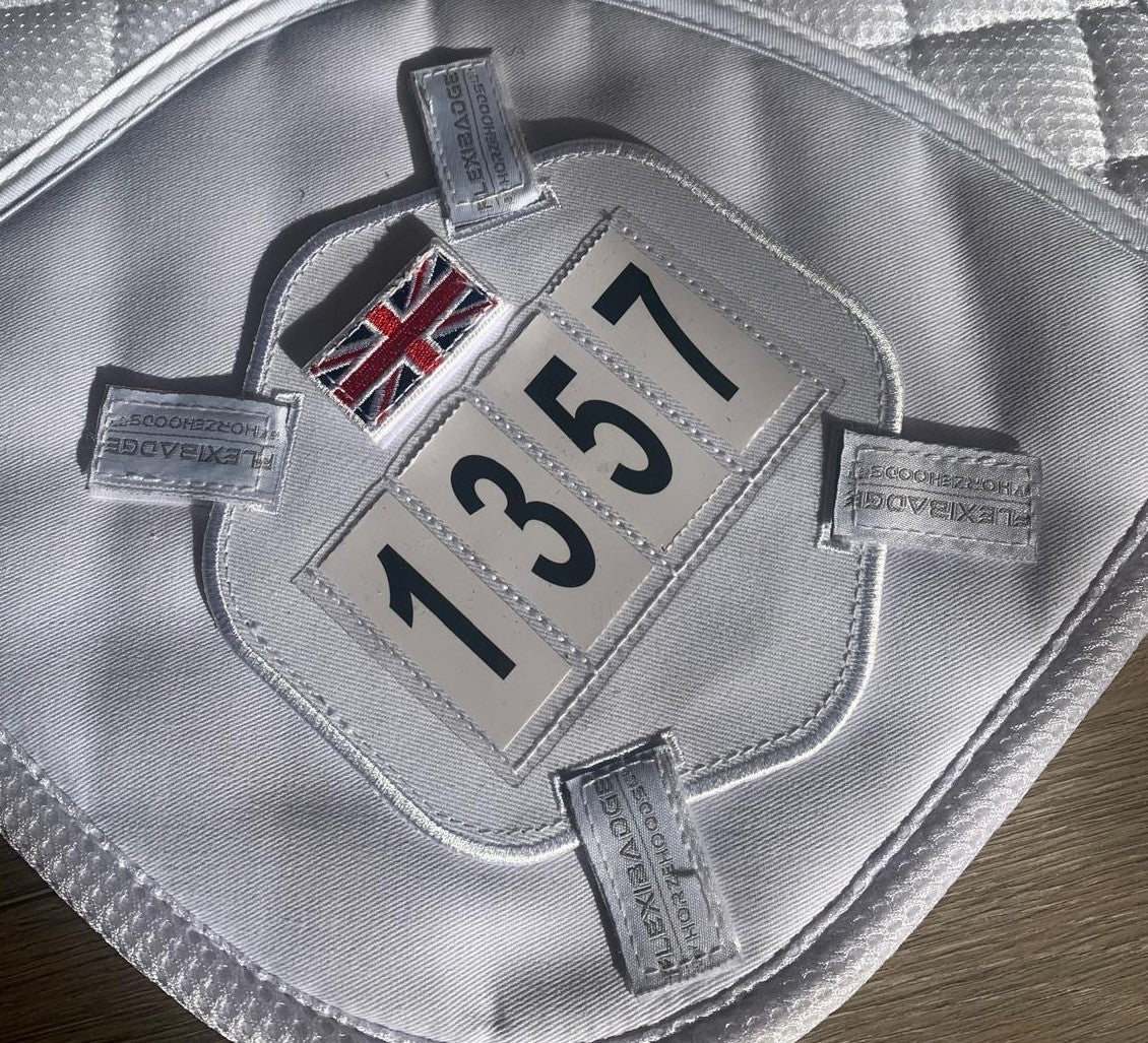 HORZEHOODS® Number Slot Replacement FlexiBadge™© - Horzehoods5056725013684