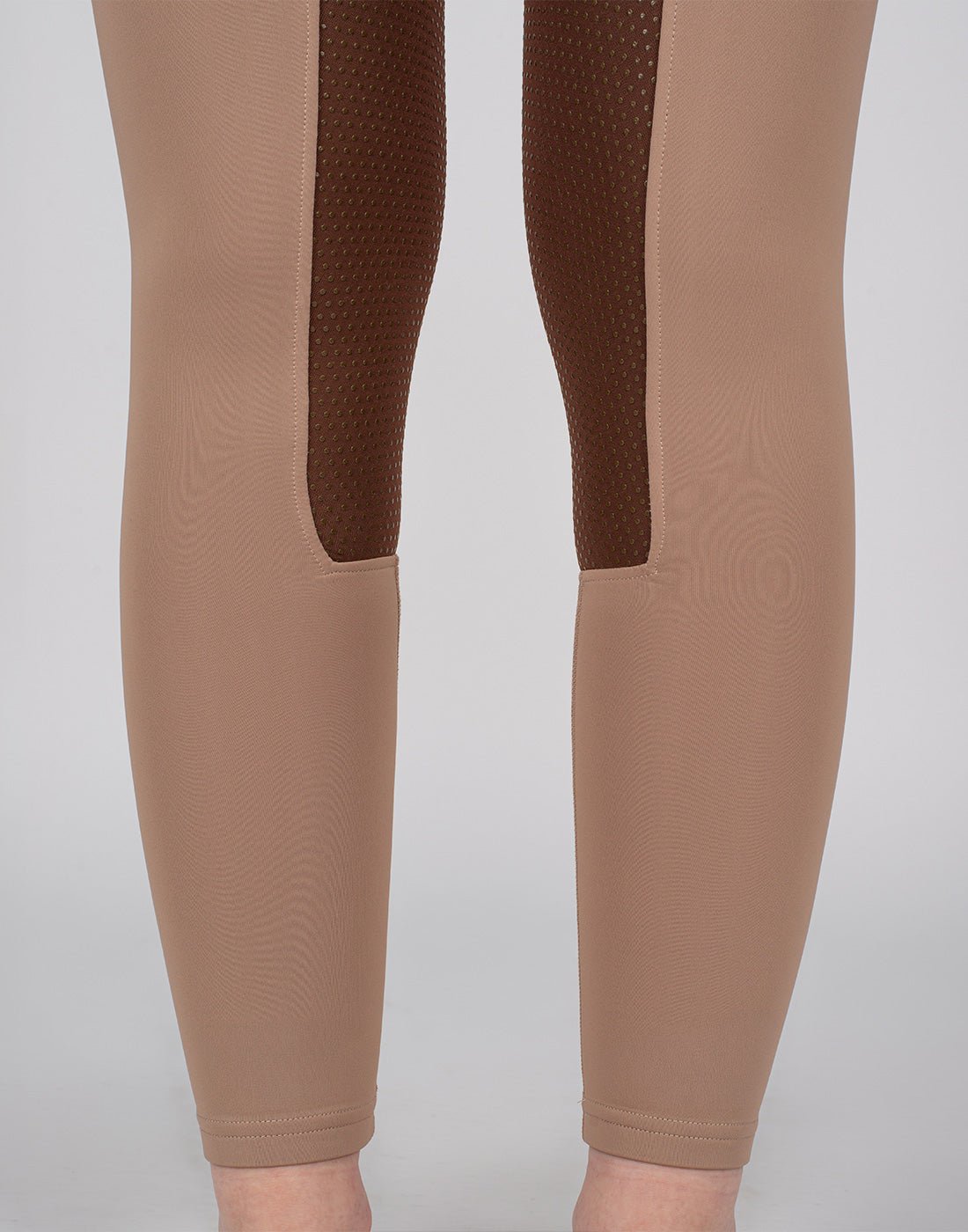 HORZEHOODS® Oatmeal Beige Brown Competition Leggings - Horzehoods5056725007065