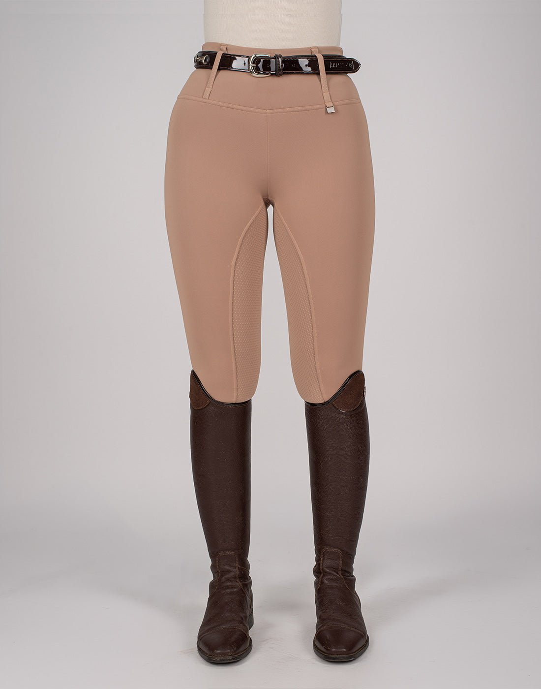 HORZEHOODS® Oatmeal Beige Competition Leggings - Horzehoods5060521423684