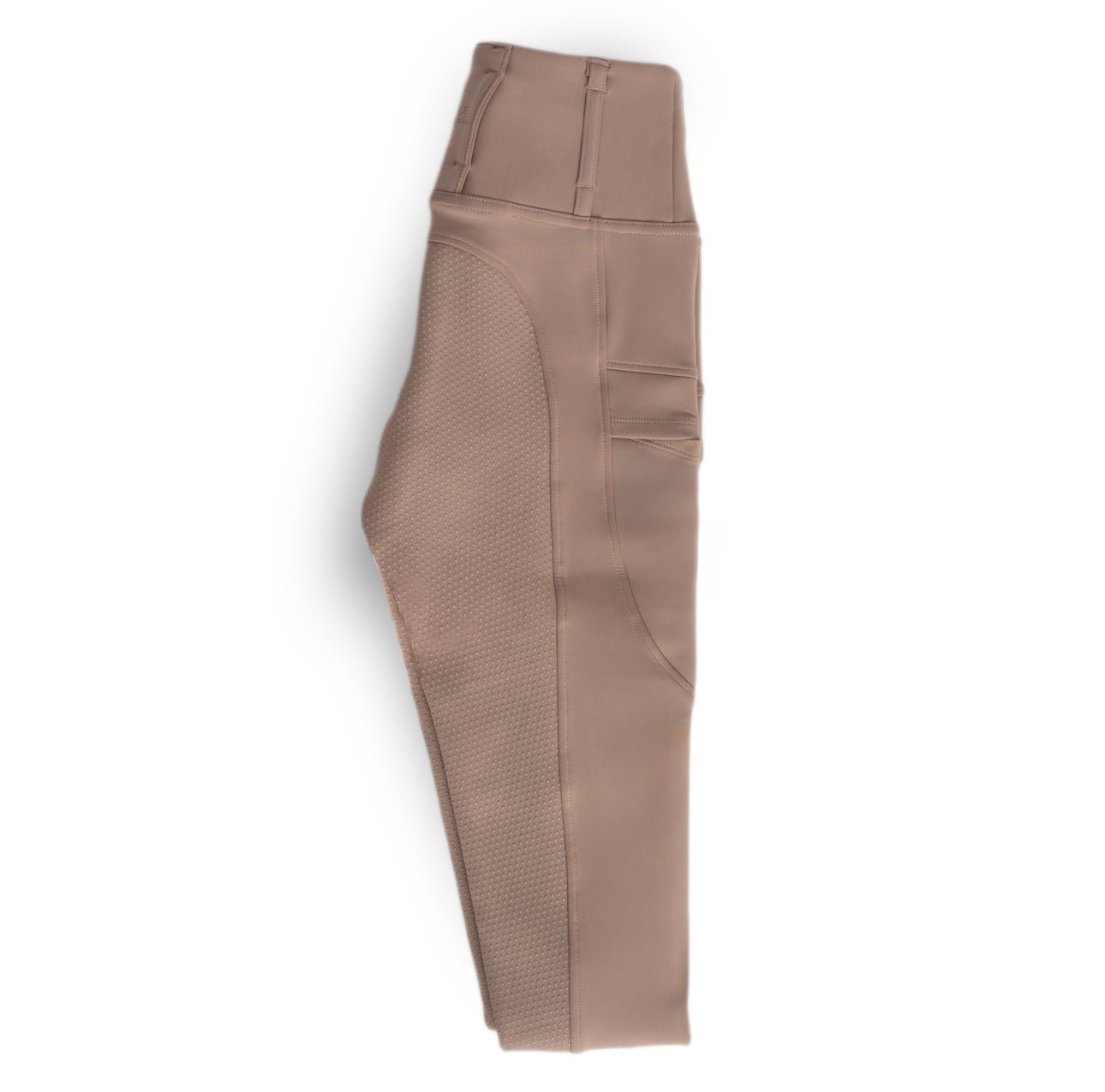 HORZEHOODS® OATMEAL Luxe ContraFlex Leggings - With Pocket IN STOCK - Horzehoods5056725016692