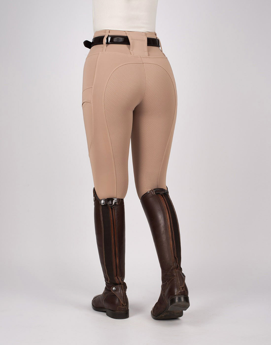 HORZEHOODS® Oatmeal Luxe Quick Dry ContraFlex Leggings - With Pocket