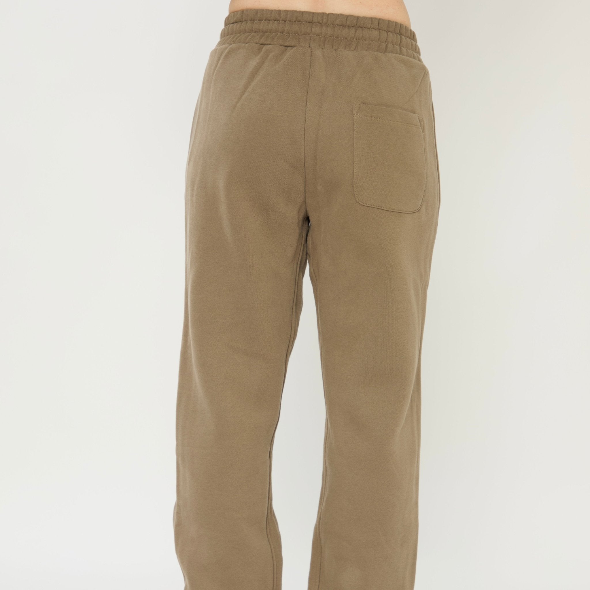 HORZEHOODS® Olive Basicz Relaxed Jersey Joggers - Horzehoods5056725021344