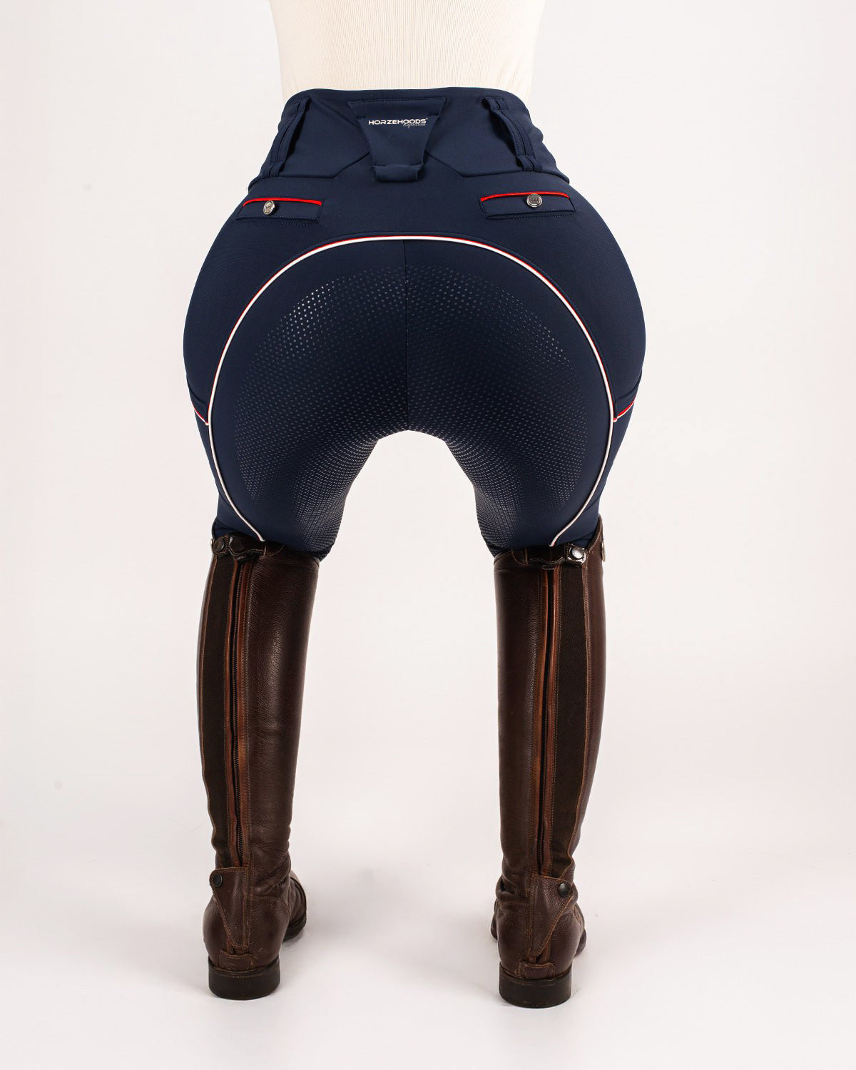 HORZEHOODS® Performance Club Navy High Waist Breggings