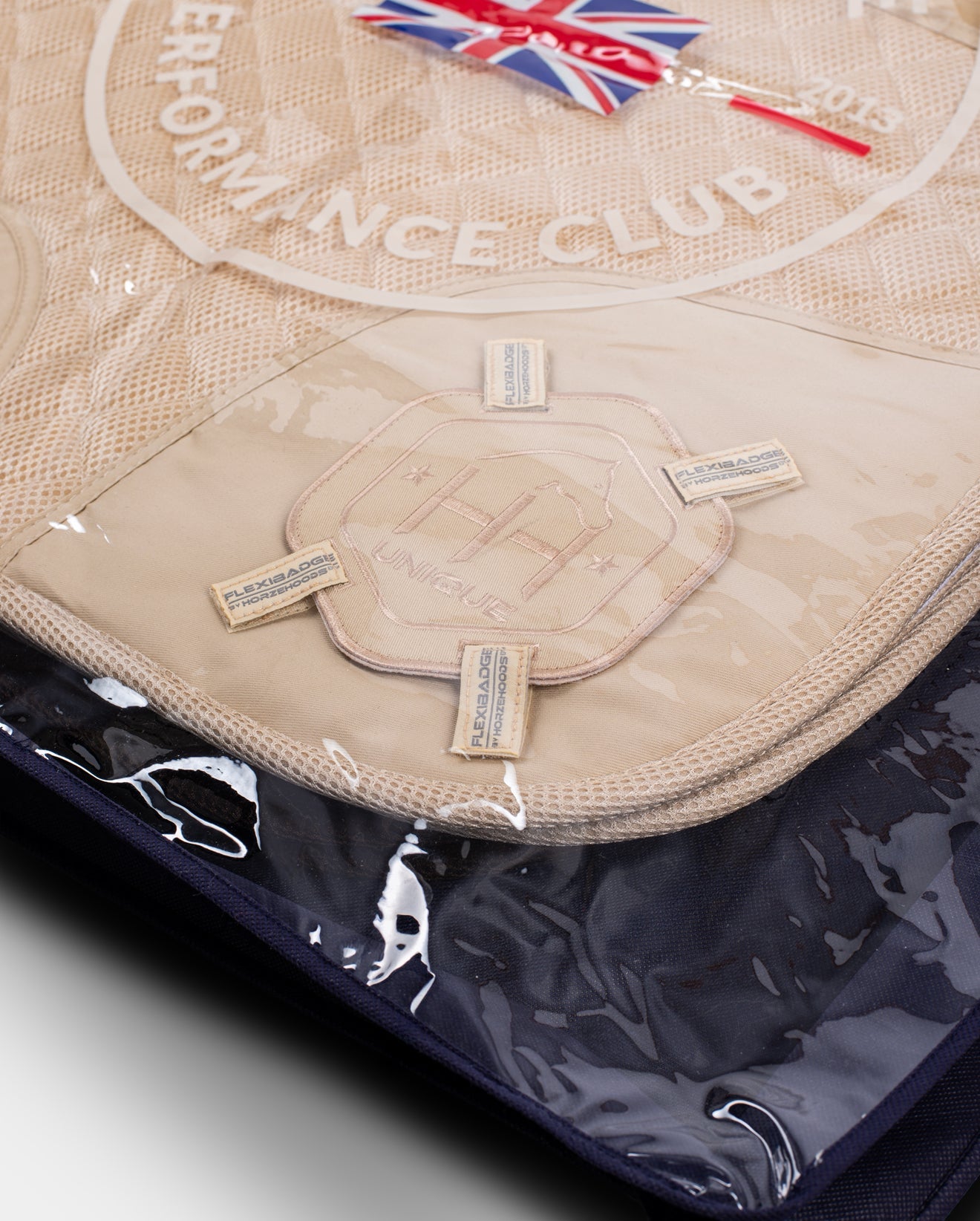 HORZEHOODS® Performance Club Navy Saddle Pad Huge Storage Bag - With Zip - Horzehoods