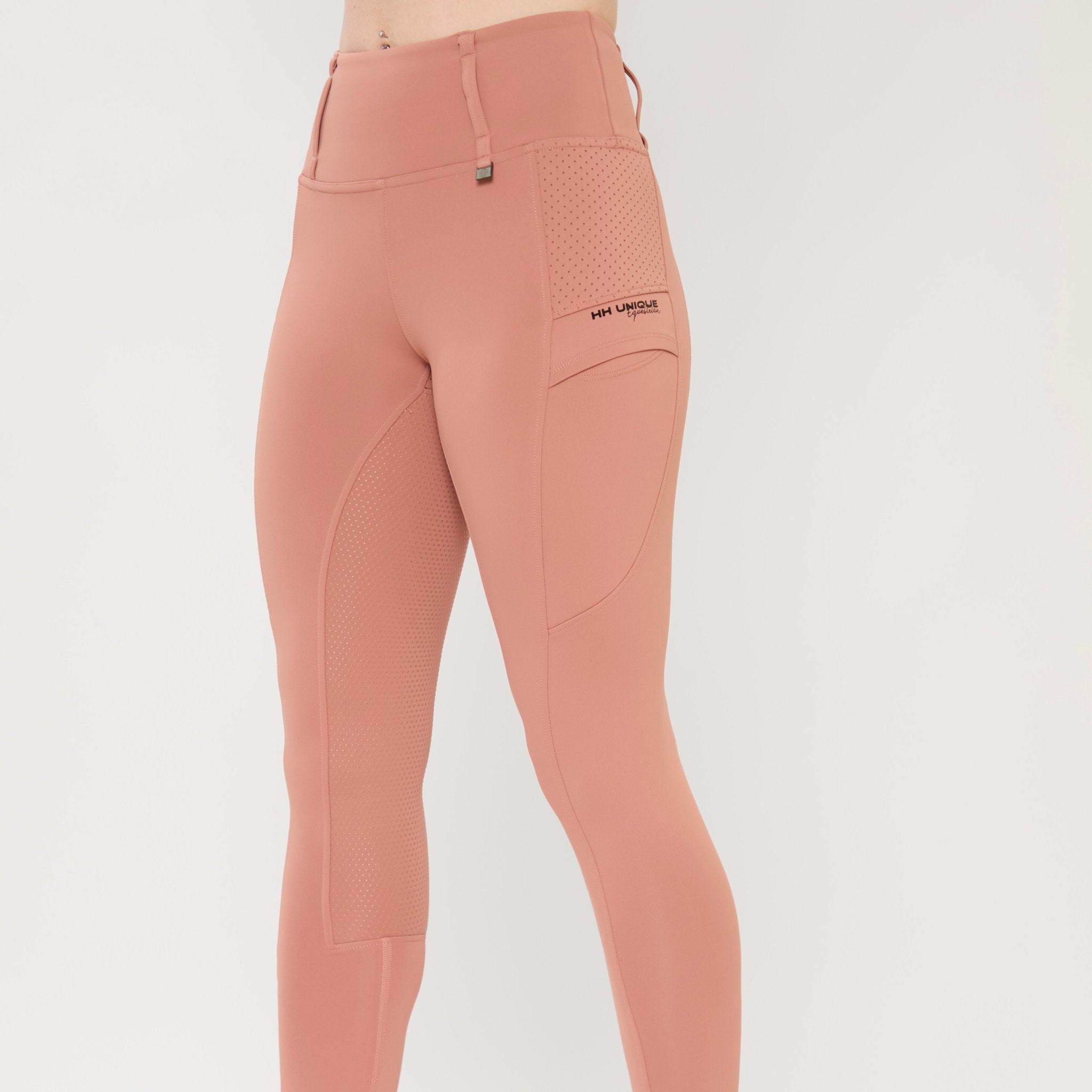 HORZEHOODS® Rose V - Seam Thermo Riding Leggings - Horzehoods5056725019174