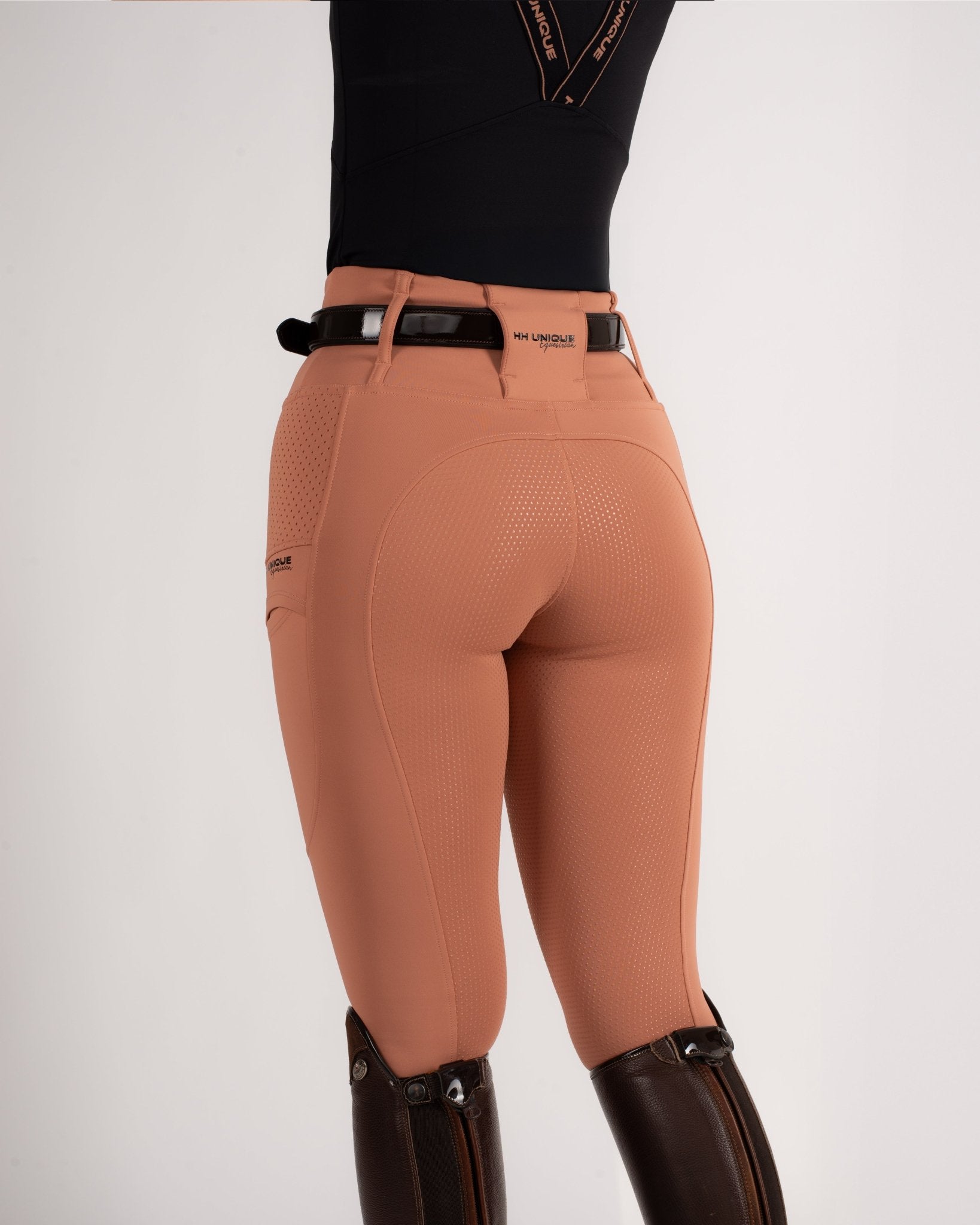 HORZEHOODS® Rose V - Seam Thermo Riding Leggings - Horzehoods5056725019174