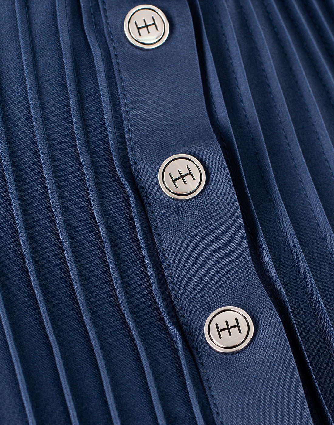 HORZEHOODS® Tabatha Confidence Fit™ Quick Release Top - Navy/Silver - Horzehoods5056725020231