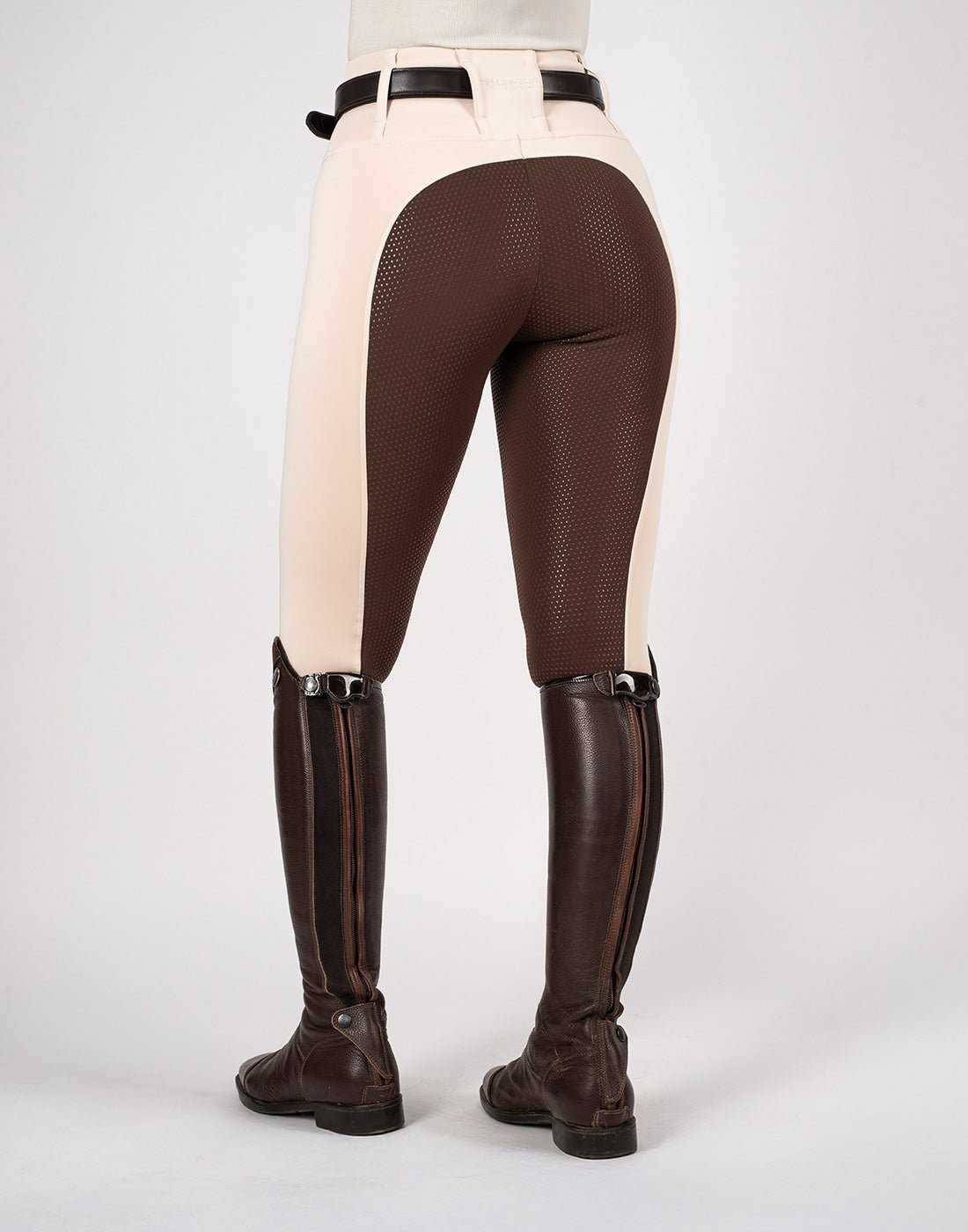 HORZEHOODS® Vanilla Brown Competition Leggings - Horzehoods5056725002329