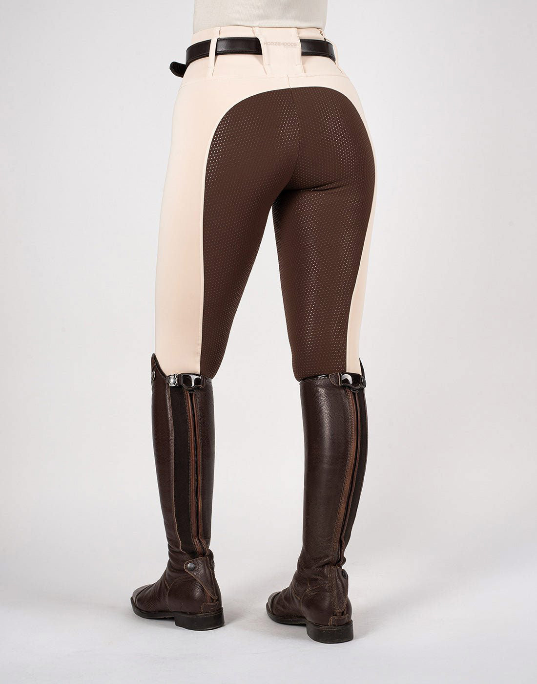 HORZEHOODS® Vanilla Brown Competition Leggings