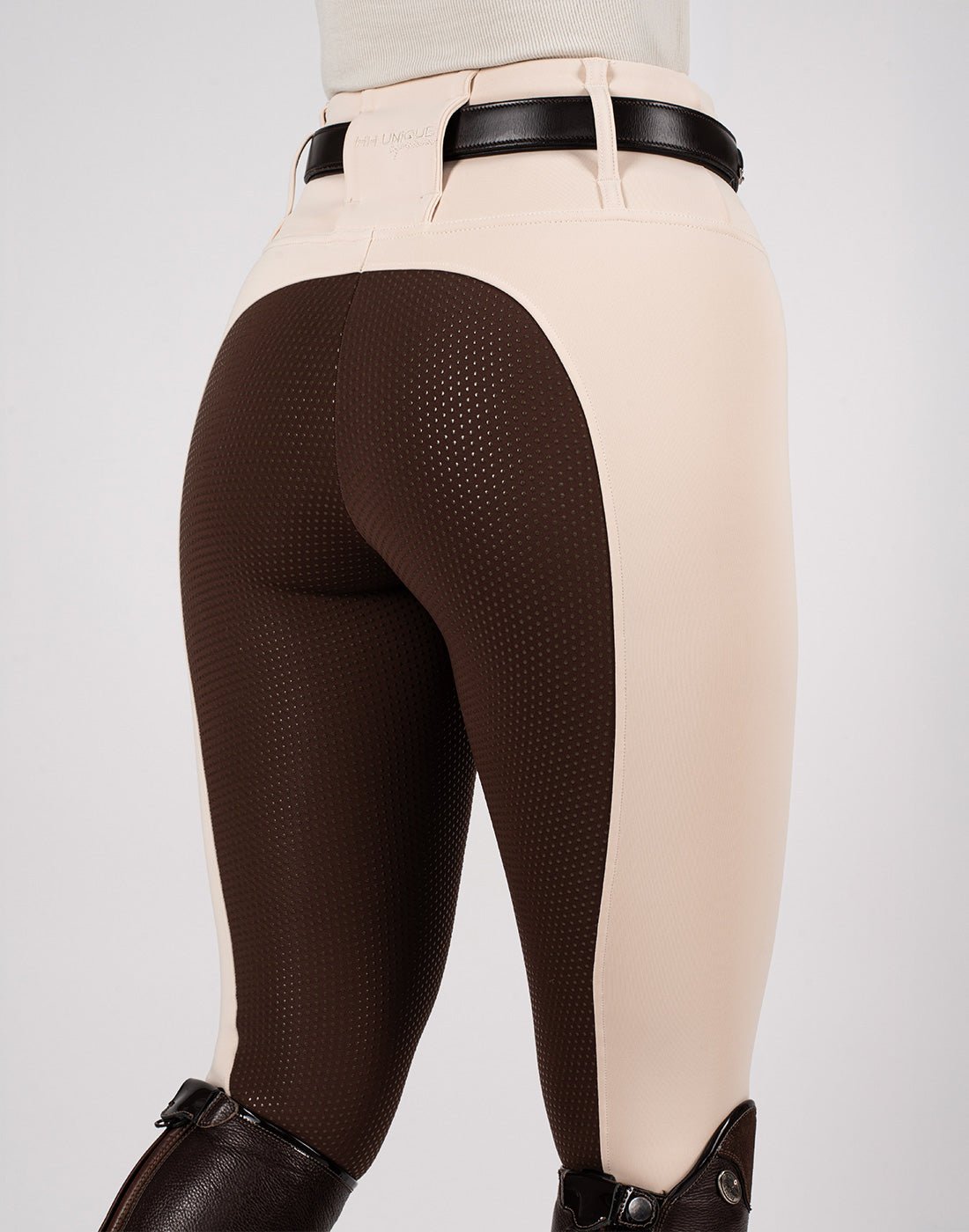 HORZEHOODS® Vanilla Brown Competition Leggings - Horzehoods5056725002329