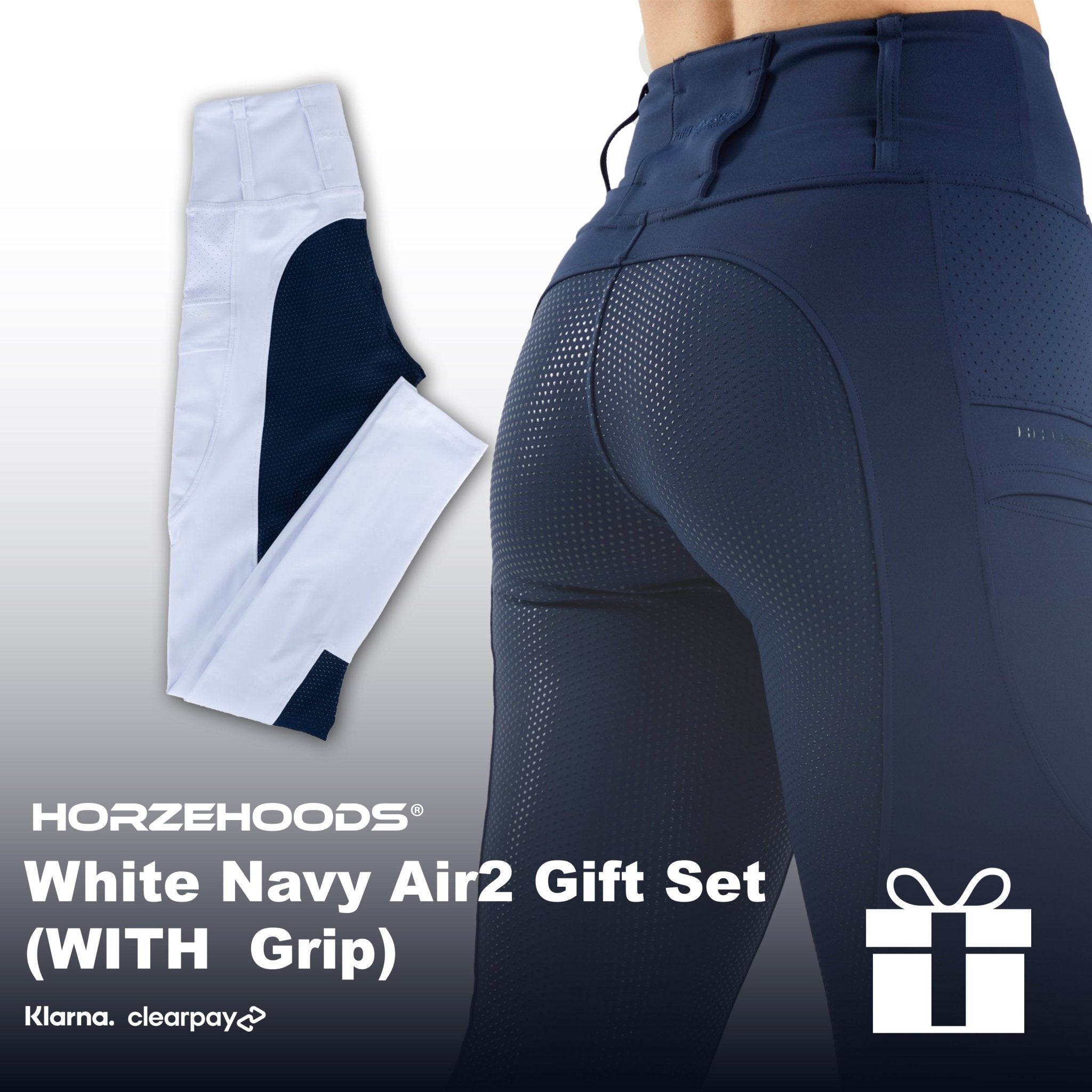 HORZEHOODS® White Navy Air2 Gift Set (WITH Grip)(Bundle & Save) - Horzehoods