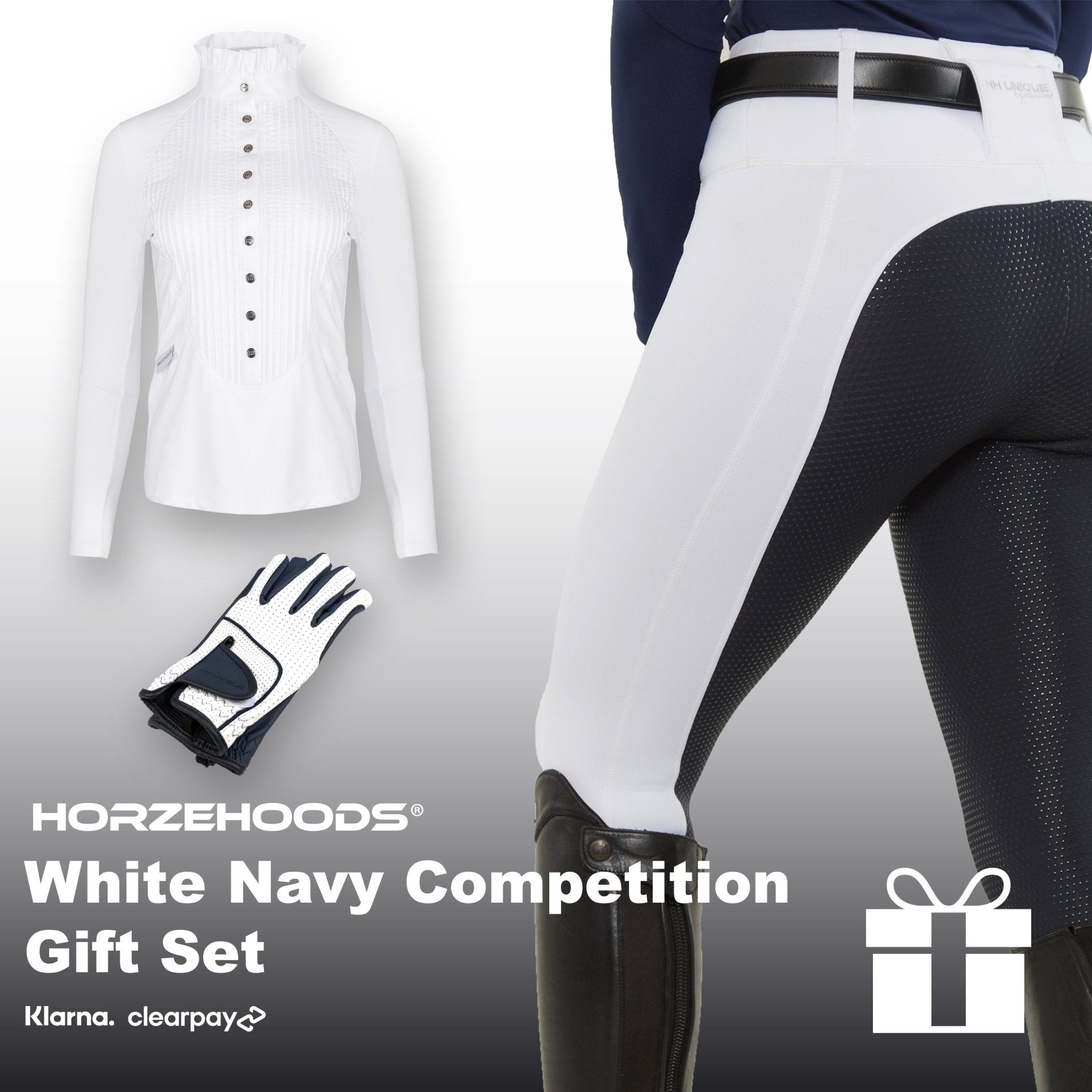 HORZEHOODS® White Navy Competition Gift Set (Bundle & Save) - Horzehoods