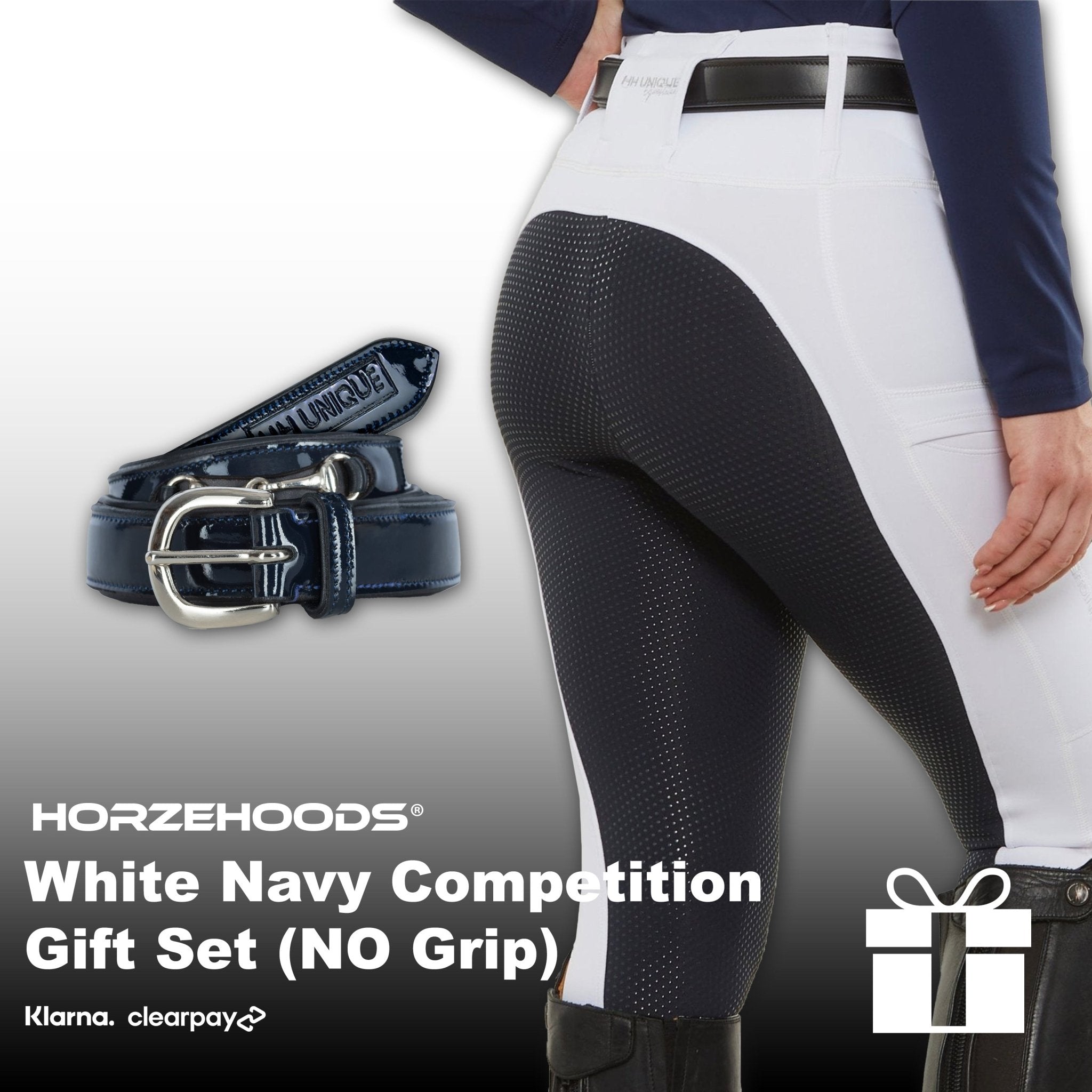 HORZEHOODS® White Navy Competition Gift Set (NO GRIP) (Bundle & Save) - Horzehoods
