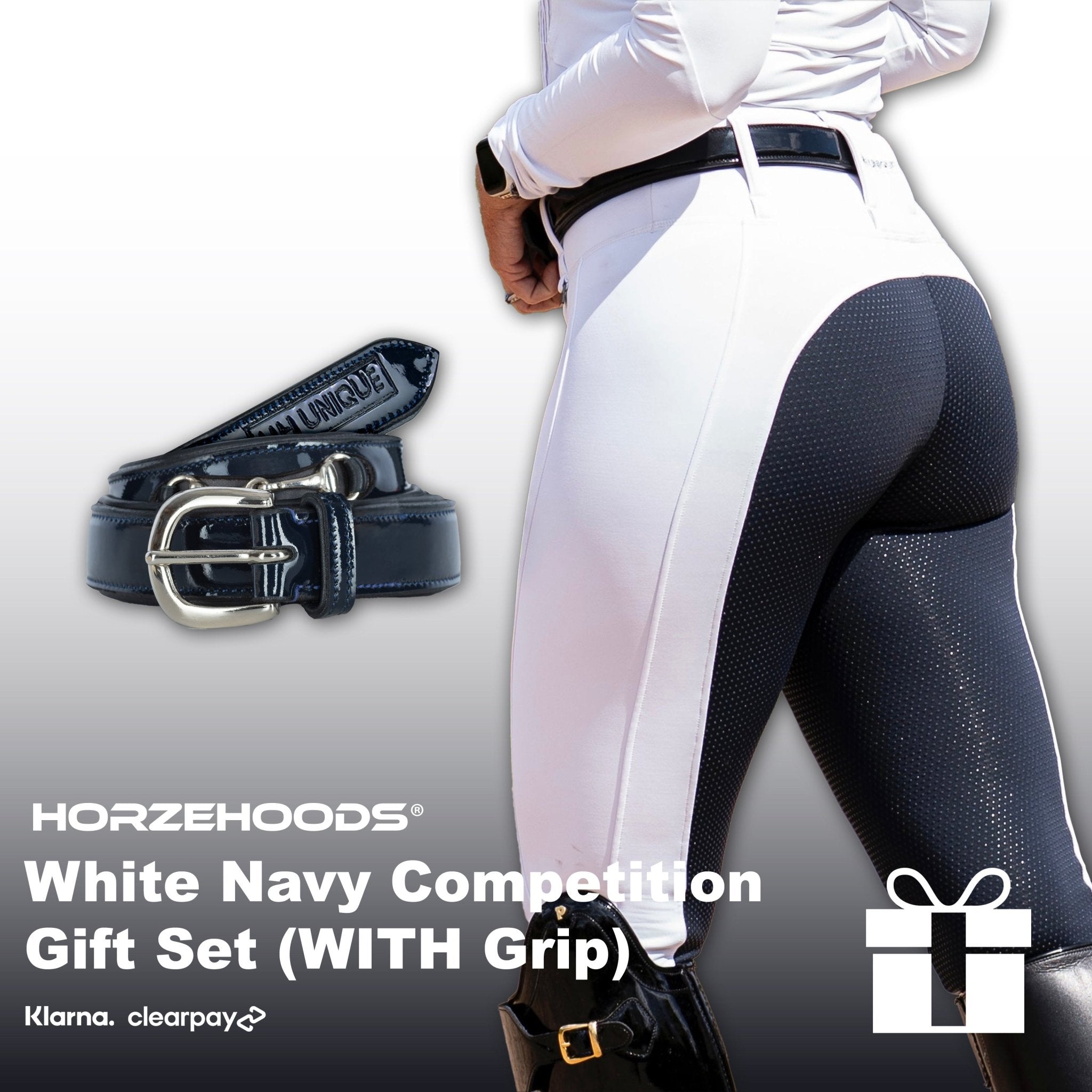 HORZEHOODS® White Navy Competition Gift Set (WITH GRIP)(Bundle & Save) - Horzehoods