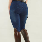 Indigo Blue Denim Jeggings - Horzehoods5060521422359