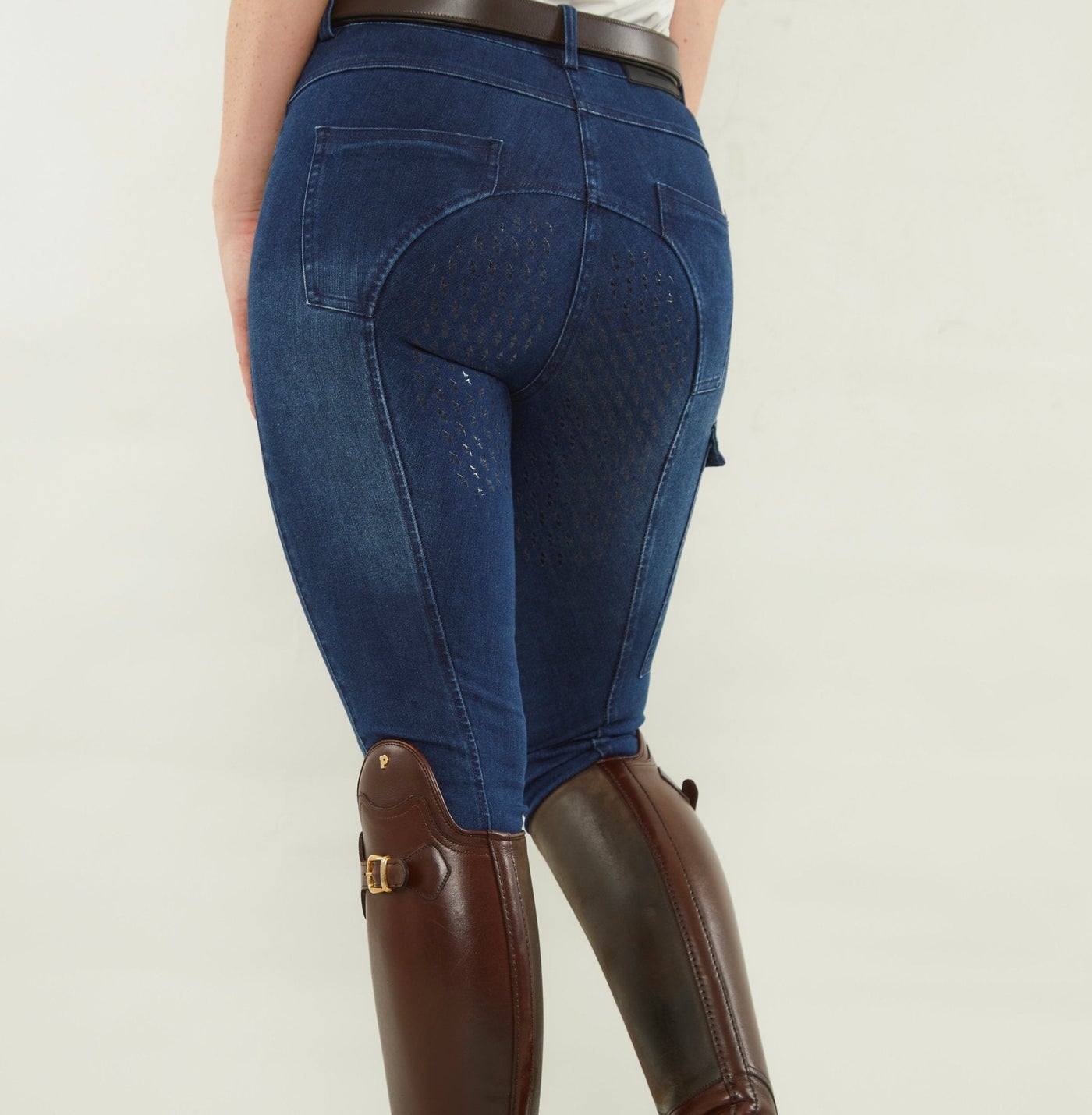 Indigo Blue Denim Jeggings - Horzehoods5060521422359