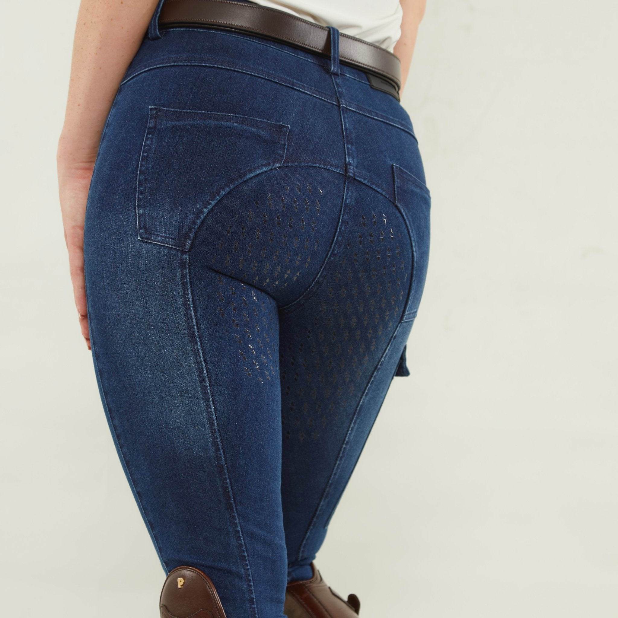 Indigo Blue Denim Jeggings - Horzehoods5060521422359