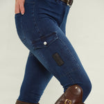 Indigo Blue Denim Jeggings - Horzehoods5060521422359