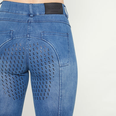 Light Blue Denim Jeggings - Horzehoods5060521421345