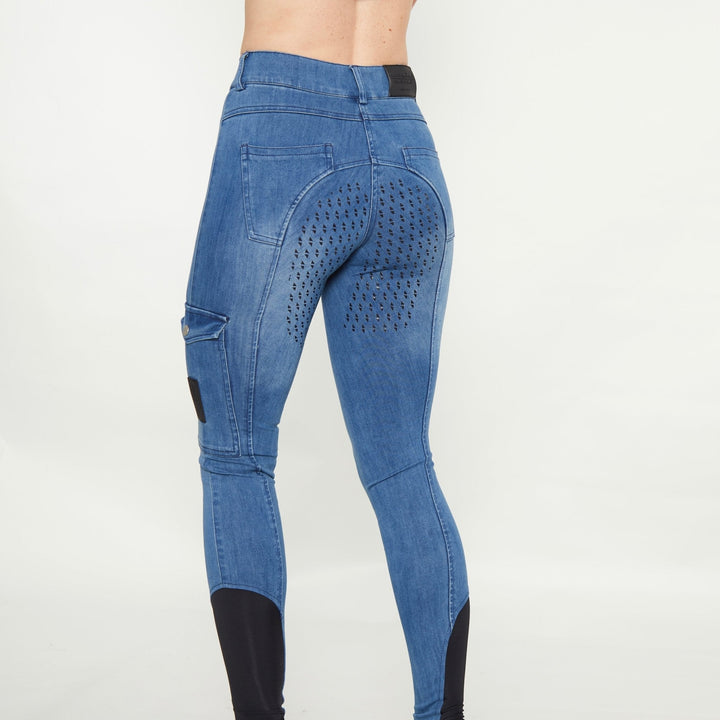 Light Blue Denim Jeggings - Horzehoods5060521421345