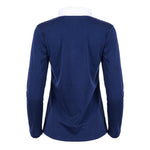 Navy 4Seasons Rugby Shirt - Horzehoods5056725004569