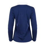 Navy 4Seasons Rugby Shirt - Horzehoods5056725004569