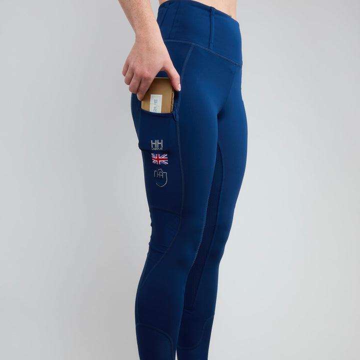 Navy Air2 Performance Leggings - Horzehoods5056725004002