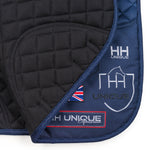 Navy FlexiTabz™️ 4D Air Gel Performance Pad Dressage - Horzehoods5060521424599