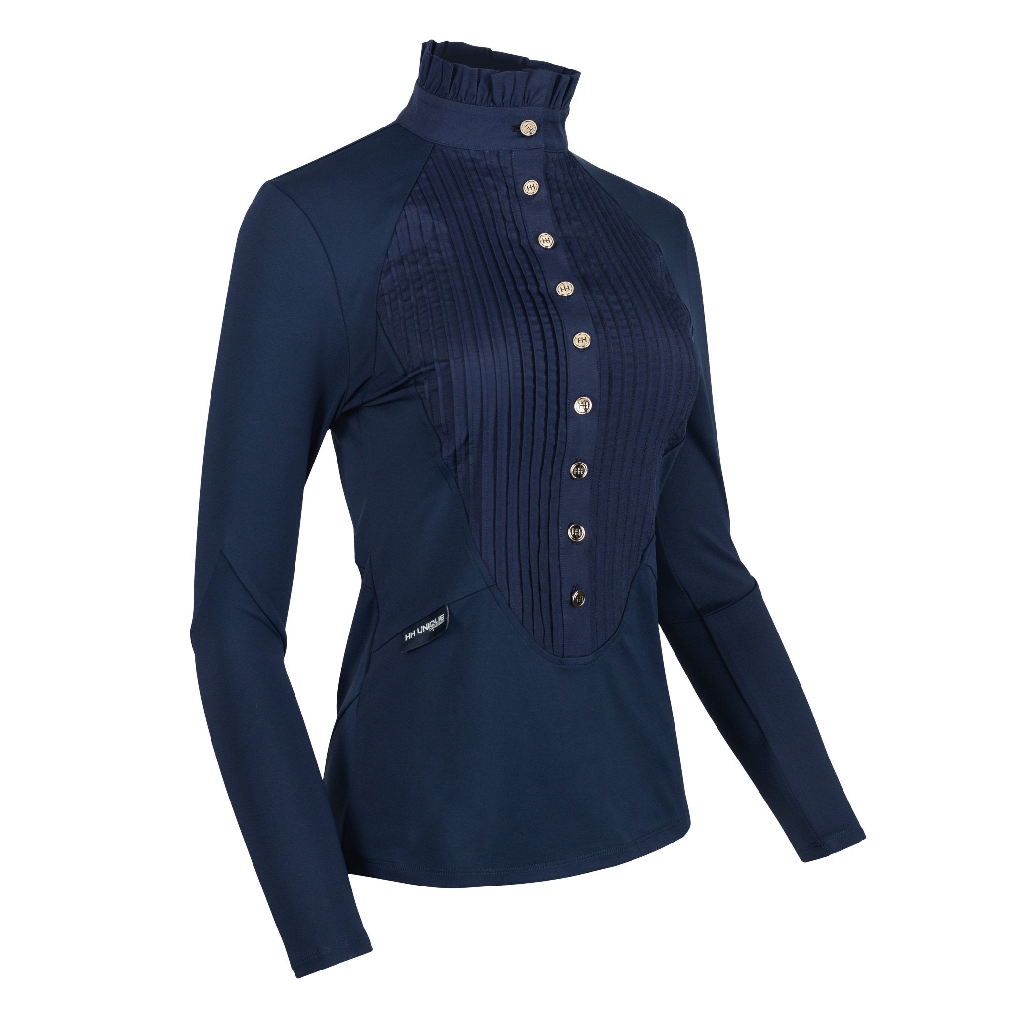 Navy Long Sleeve Tudor Shirt - Horzehoods5060521422021