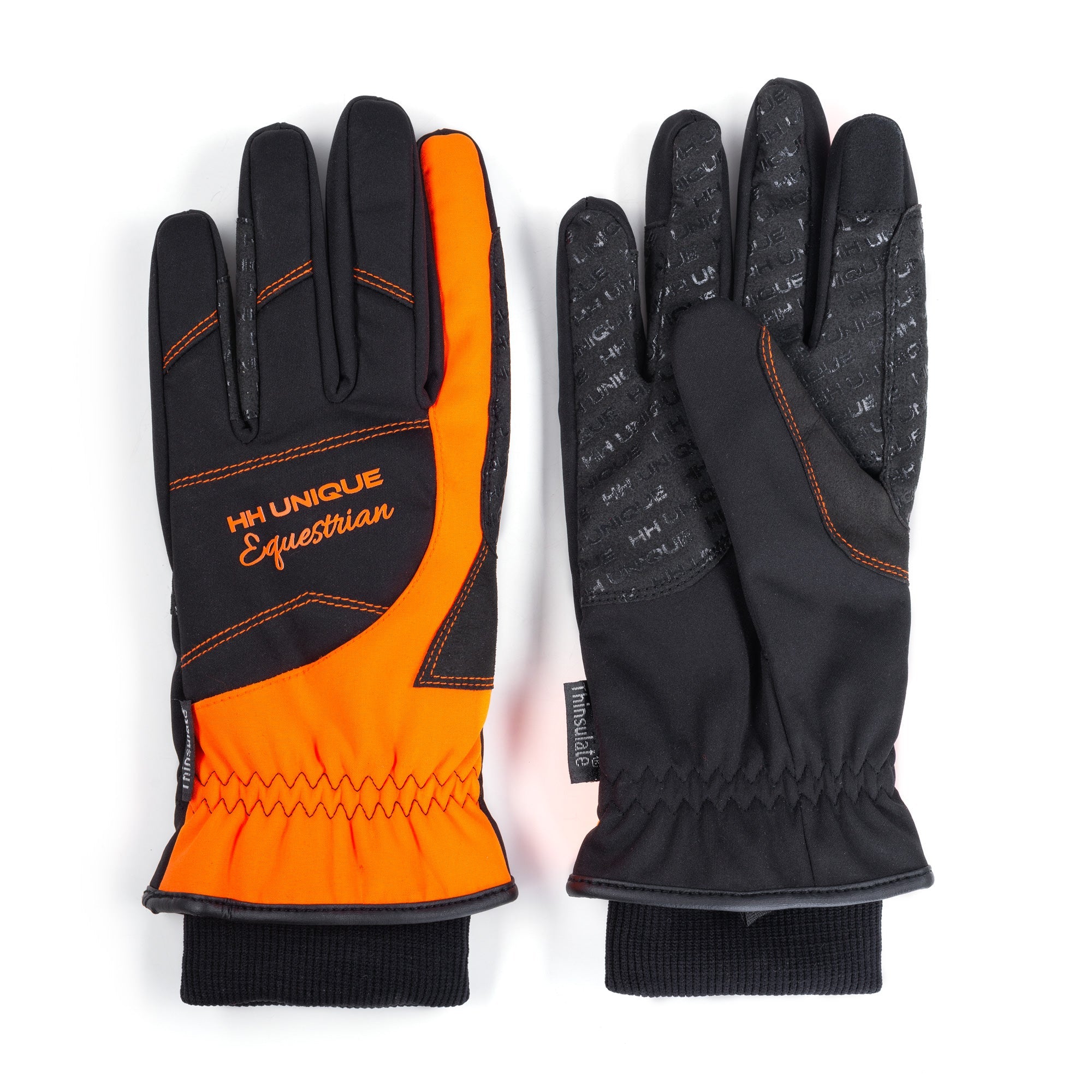 Orange HiVis Dual Gloves - Horzehoods