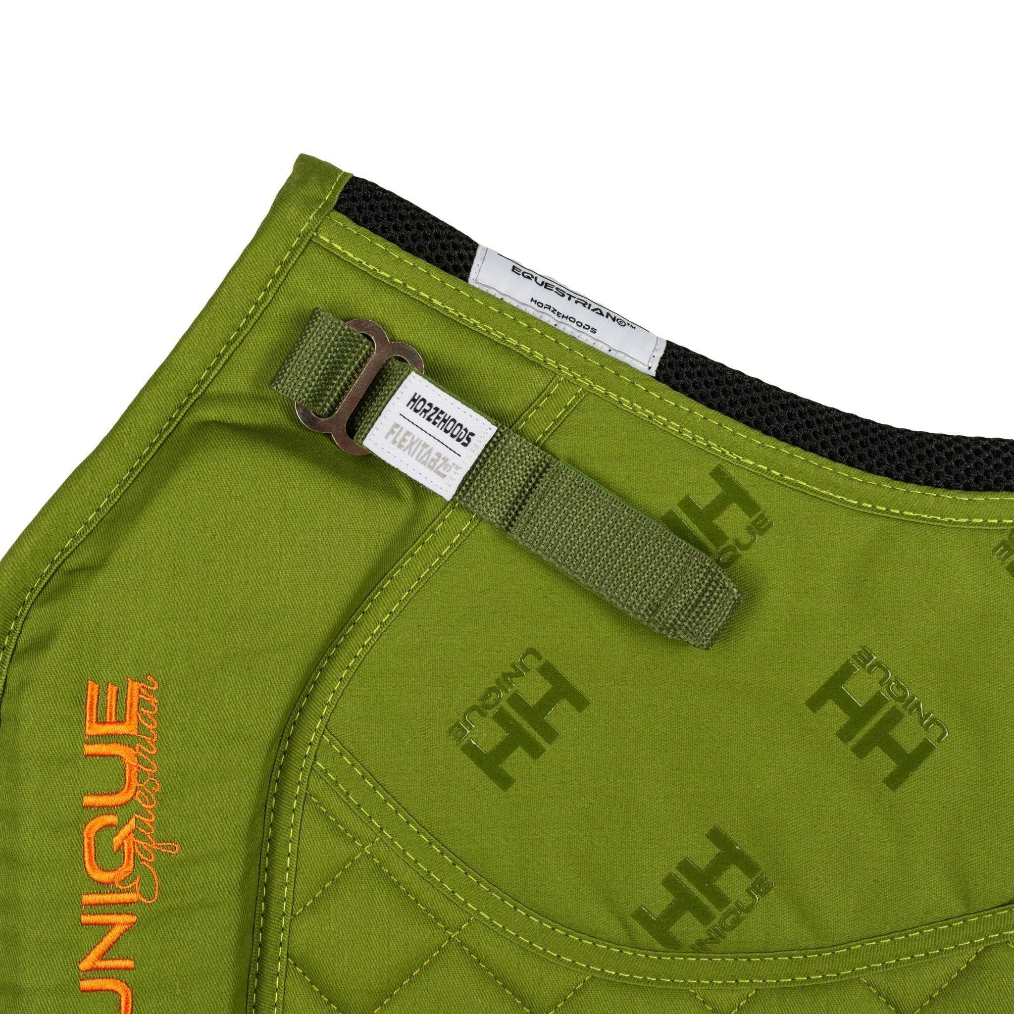 Parka Green FlexiTabz4D™️ Gel Pad Dressage - Horzehoods5056725006853