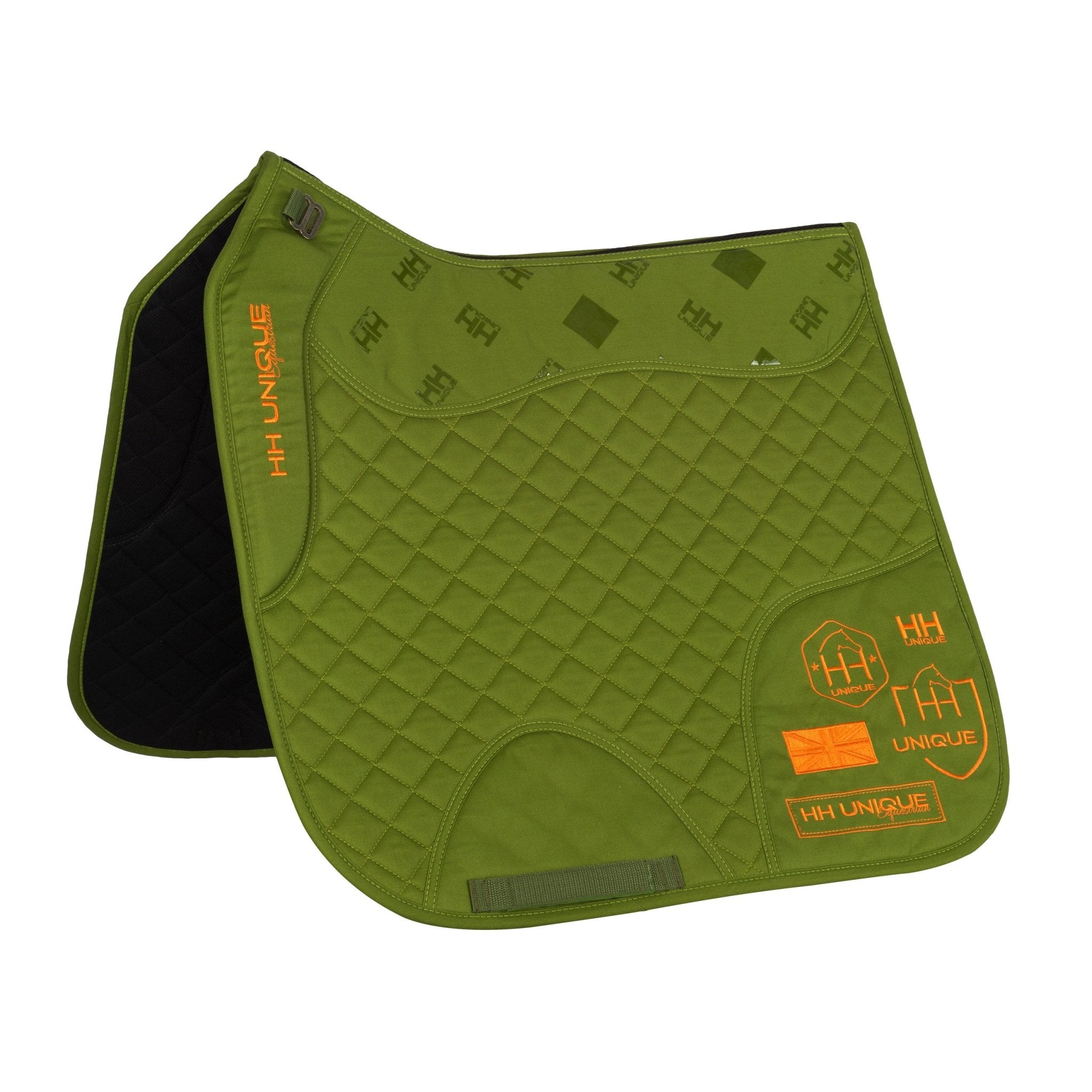 Parka Green FlexiTabz4D™️ Gel Pad Dressage - Horzehoods5056725006853