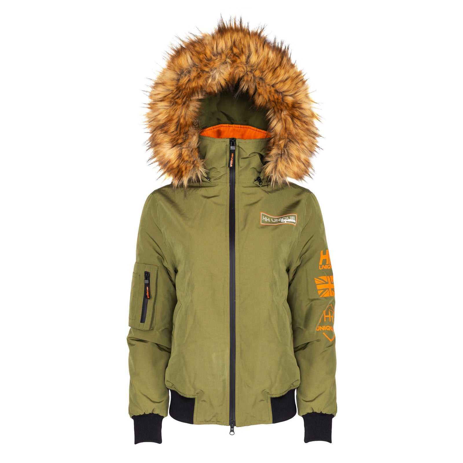 Parka - X Green Waterproof Coat - Horzehoods5056725009489
