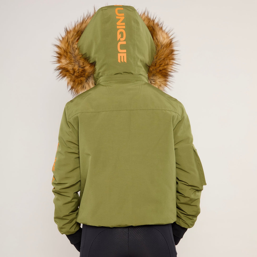 Parka - X Green Waterproof Coat - Horzehoods5056725009489