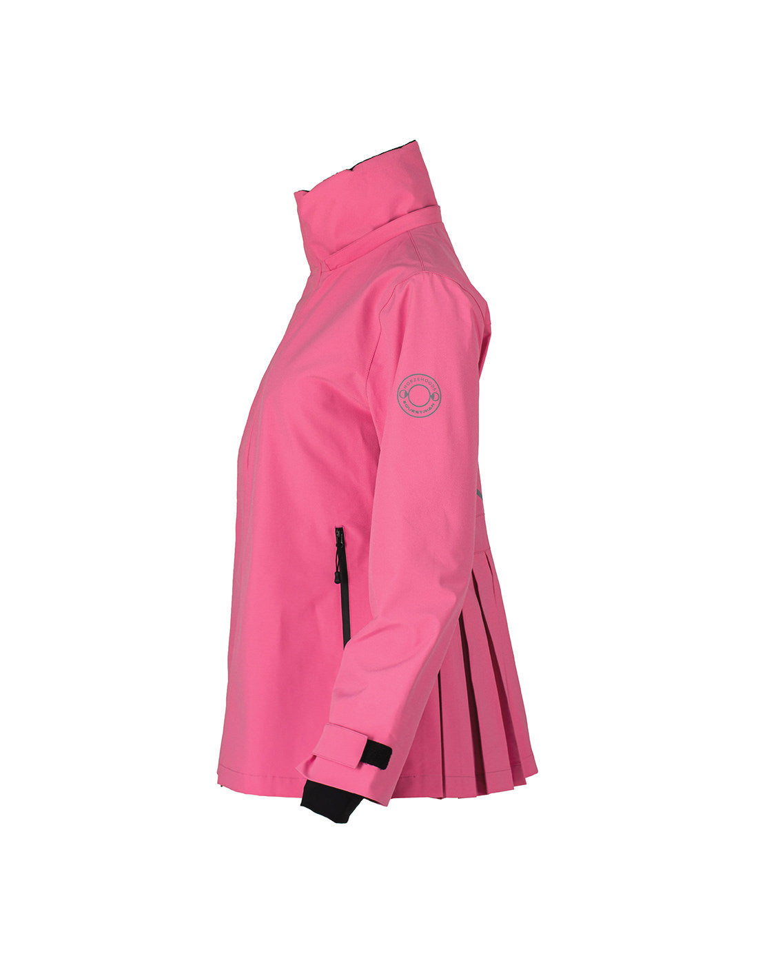 HORZEHOODS® ProPleat® Pink Reflective Waterproof Coat (In Stock NEARLY SOLD OUT)