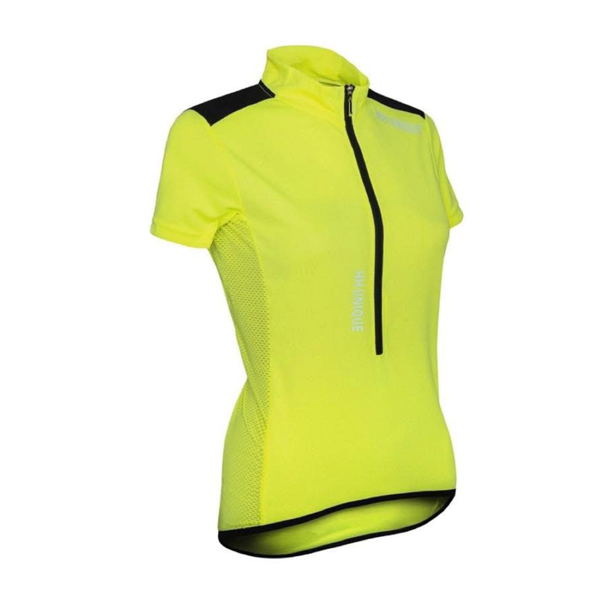 Preorder HORZEHOODS Yellow HiVis Reflective Mesh Equestrian Top - Horzehoods5056725016678