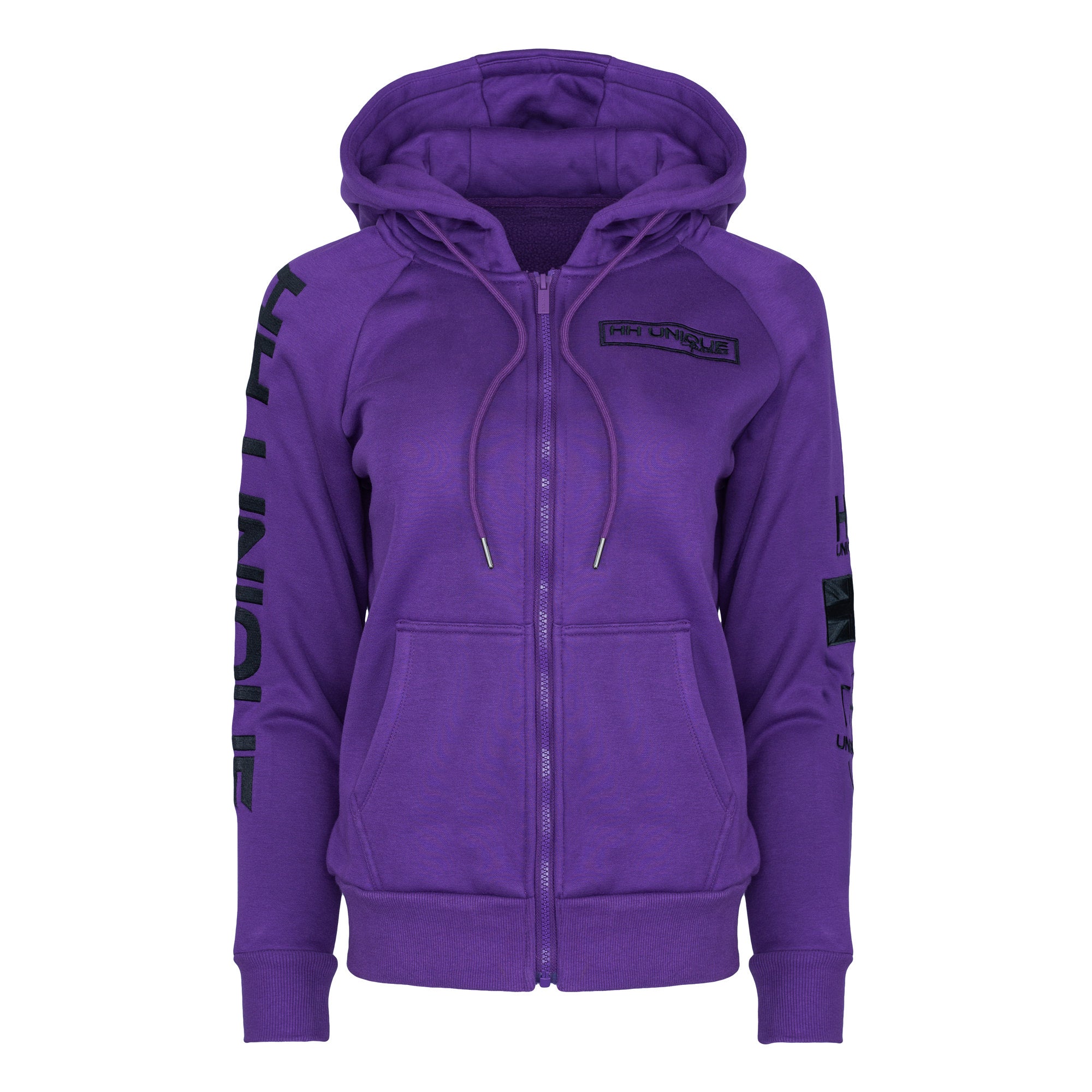 Purple 4Seasons Zipped Hoodie - Horzehoods5056725009090