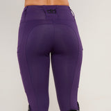 Purple Heavyweight Performance Leggings - Horzehoods5056725008215